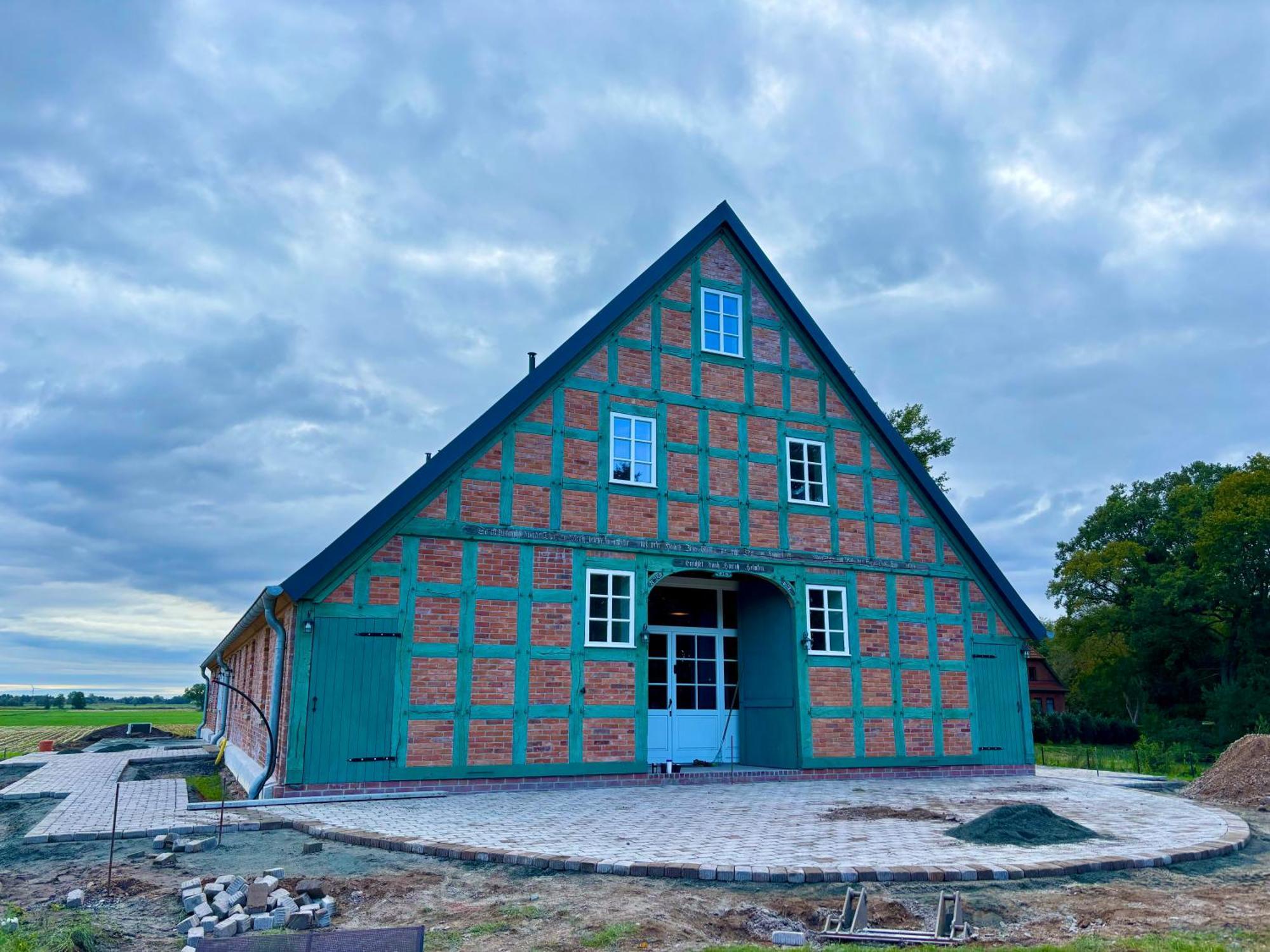 Niedersaechsisches Hallenhaus Im Modernen Gewand Lilienthal  المظهر الخارجي الصورة